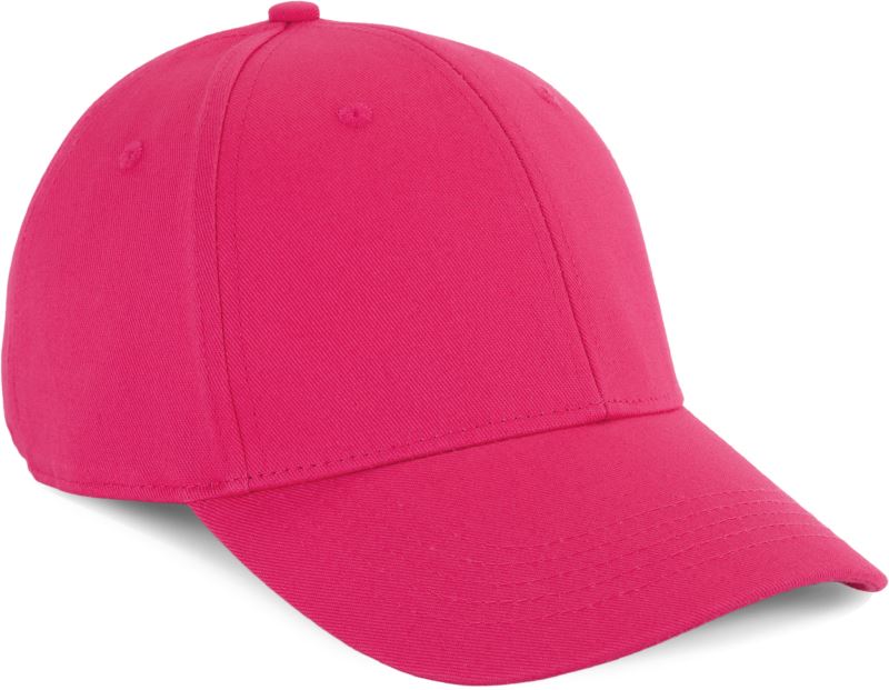 Unisex 6 Panel kapa Kariban – azalea pink