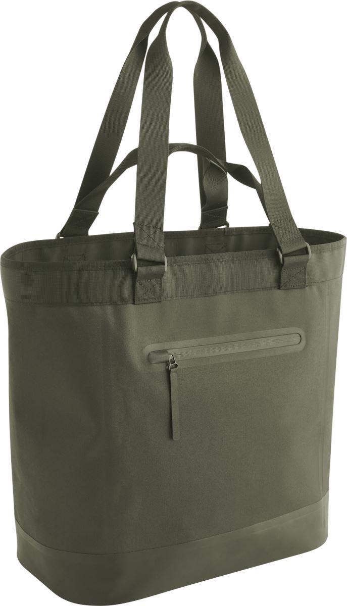 Vodoodbojna tote torba Quadra QS577, barva Olivno zelena