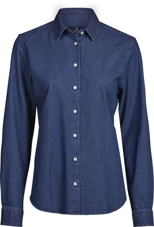 Uniseks denim bluza z dolgimi rokavi Tee Jays 4005, prikaz izdelka