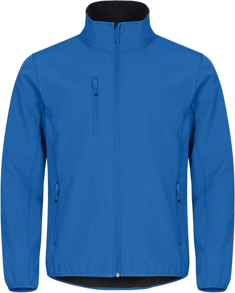 Moška trislojna softshell jakna Clique Classic Softshell Jkt M - Kraljevsko modra