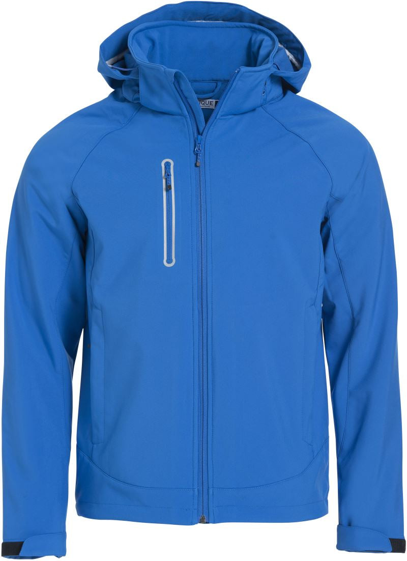 Moška 3-Layer softshell jakna Clique – Kraljevsko modra