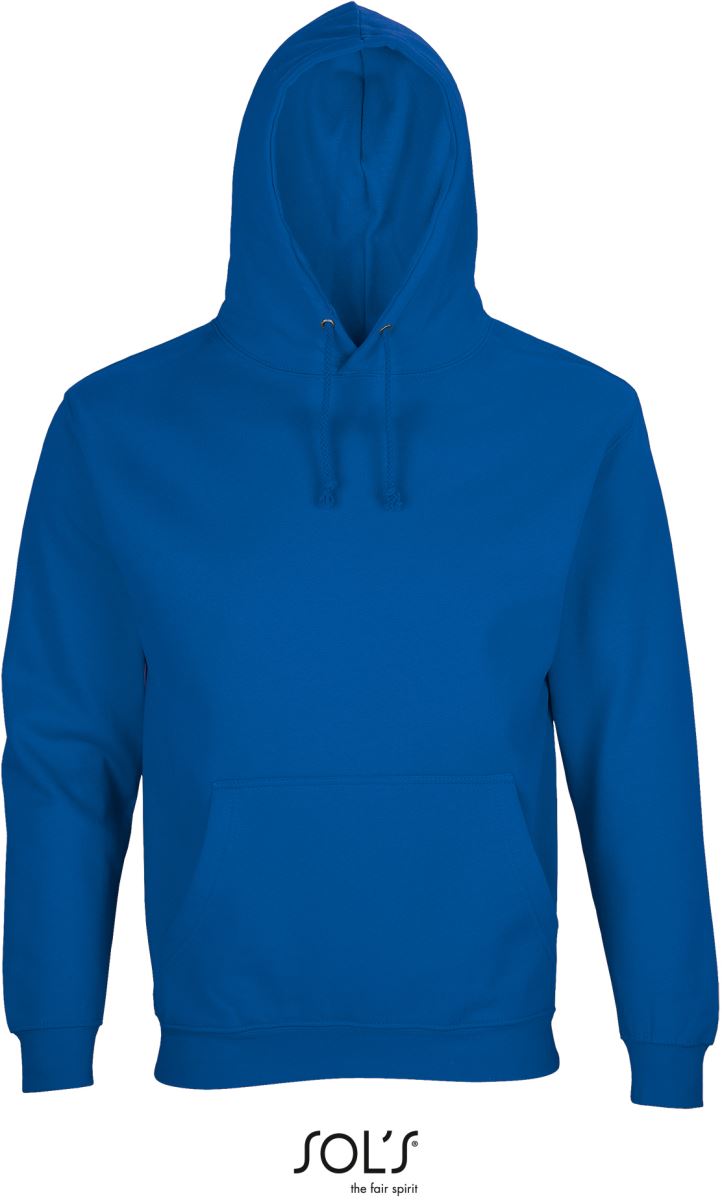 Unisex s kapuco pulover SOL's Collection – Kraljevsko modra