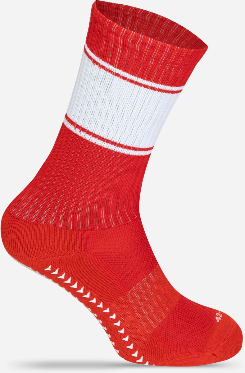 Unisex sport Socks "Ballersocks Klasična" Mr.Socks – red/white