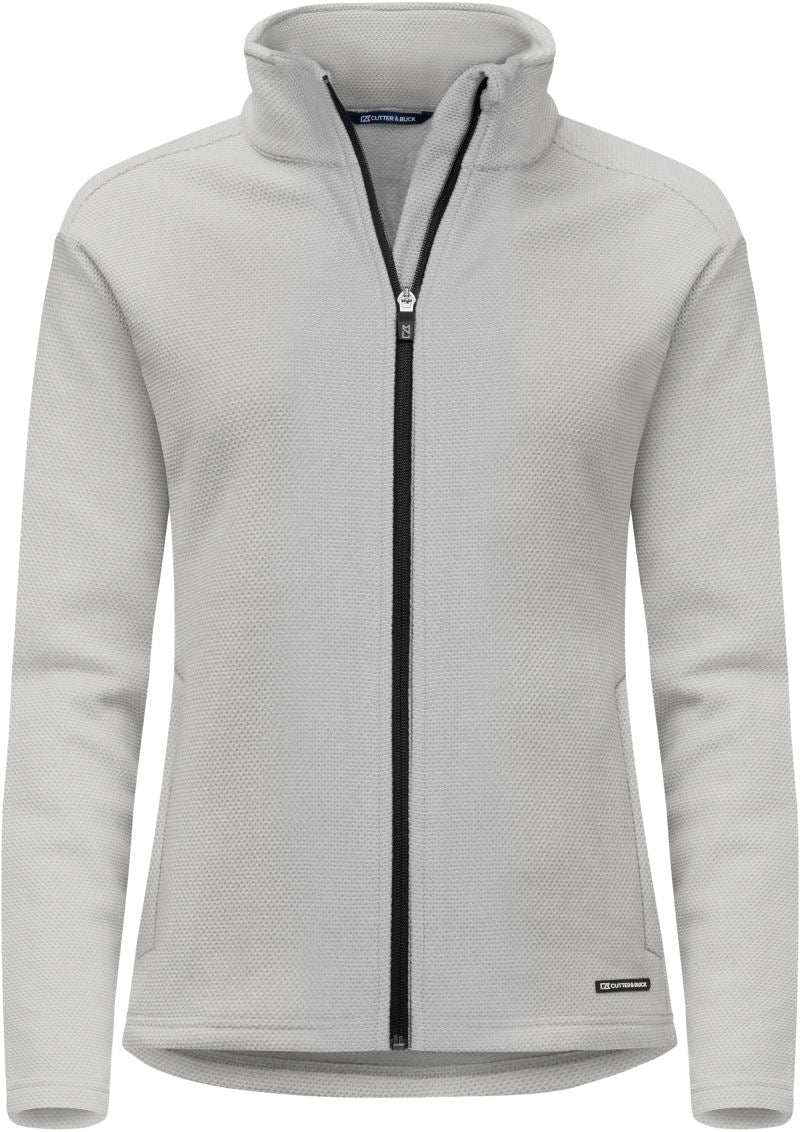 Ženska flis jakna "Hunts Point" Cutter & Buck – silver