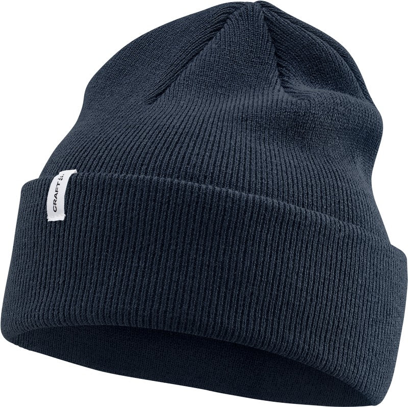 Pletena kapa Craft Corporate Urban Beanie - Živo oranžna