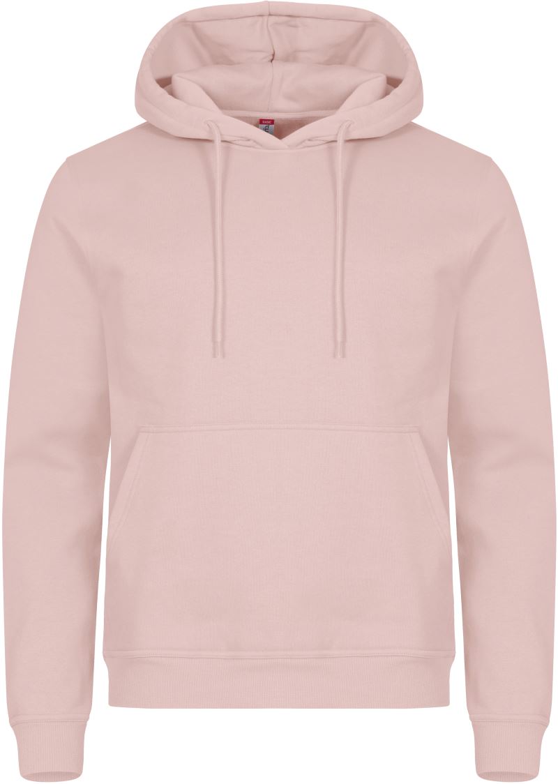 Unisex s kapuco pulover Clique – candy pink
