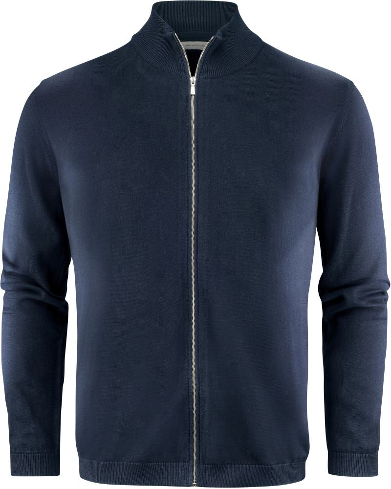 Moška Cardigan James Harvest – Mornarsko modra