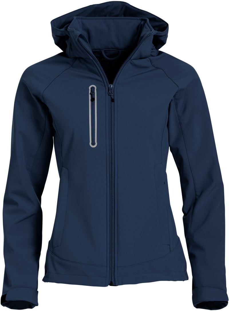 Ženska 3-Layer softshell jakna Clique – dark navy