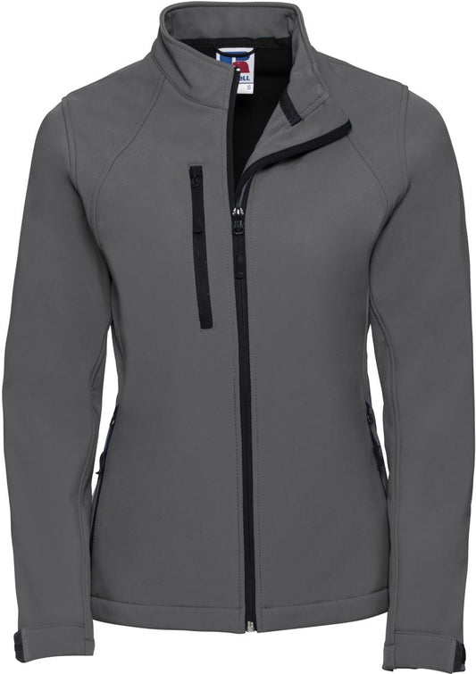 Ženska večnamenska softshell jakna Russell 140F, prikaz izdelka