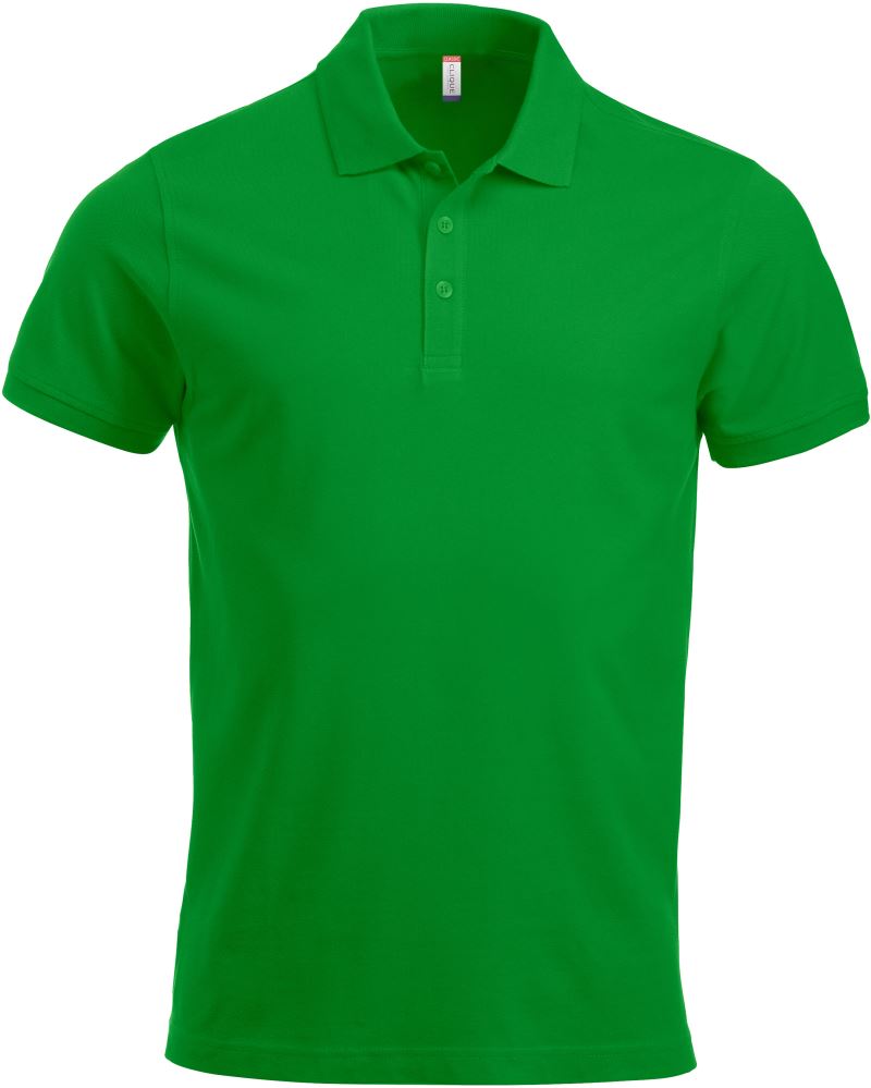 Moška težji Piqué polo Clique – apple green