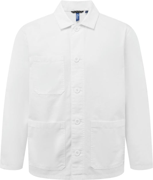 Unisex shirt jakna "Utility 2.0" Premier – Bela