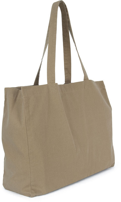 Unisex large Bag KiMood – washed natural