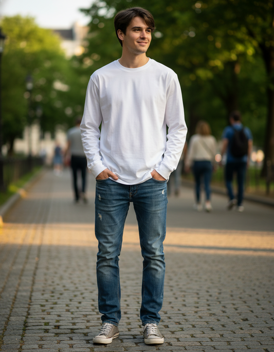 Moška Majica Z Dolgimi Rokavi Neutral | T 60050