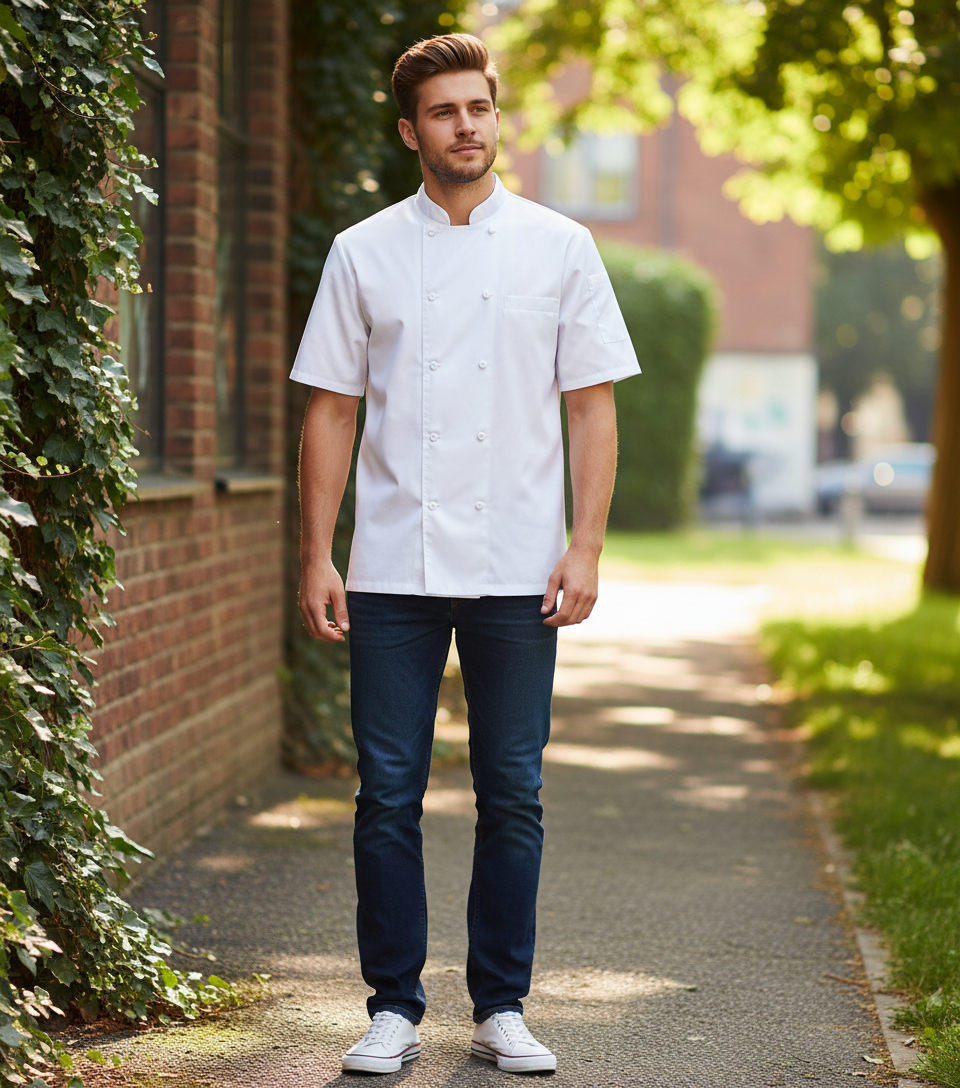 Moška Kuharska Majica Premier | Pr 902