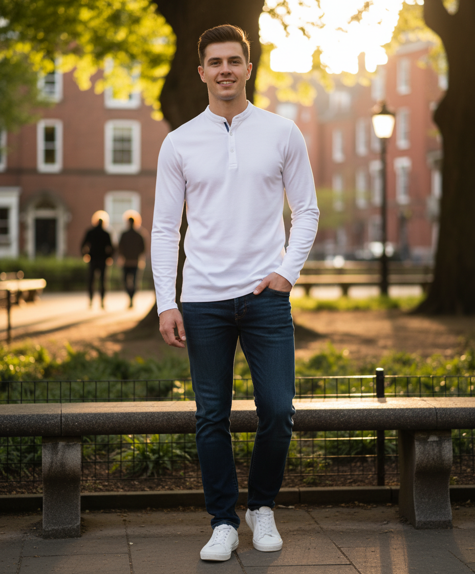 Moška Majica Z Dolgimi Rokavi Premier | Pr 647