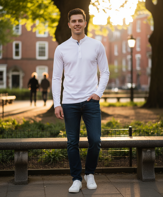 Moška Majica Z Dolgimi Rokavi Premier | Pr 647