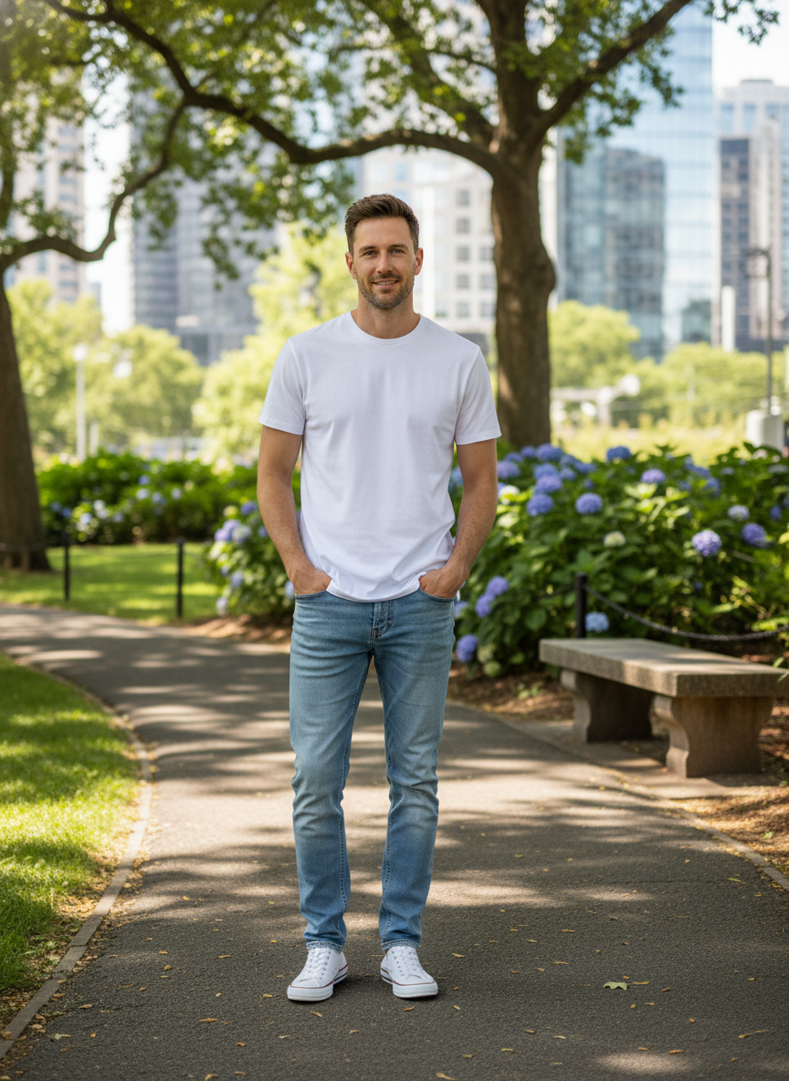 Moška Majica Daiber | 8040