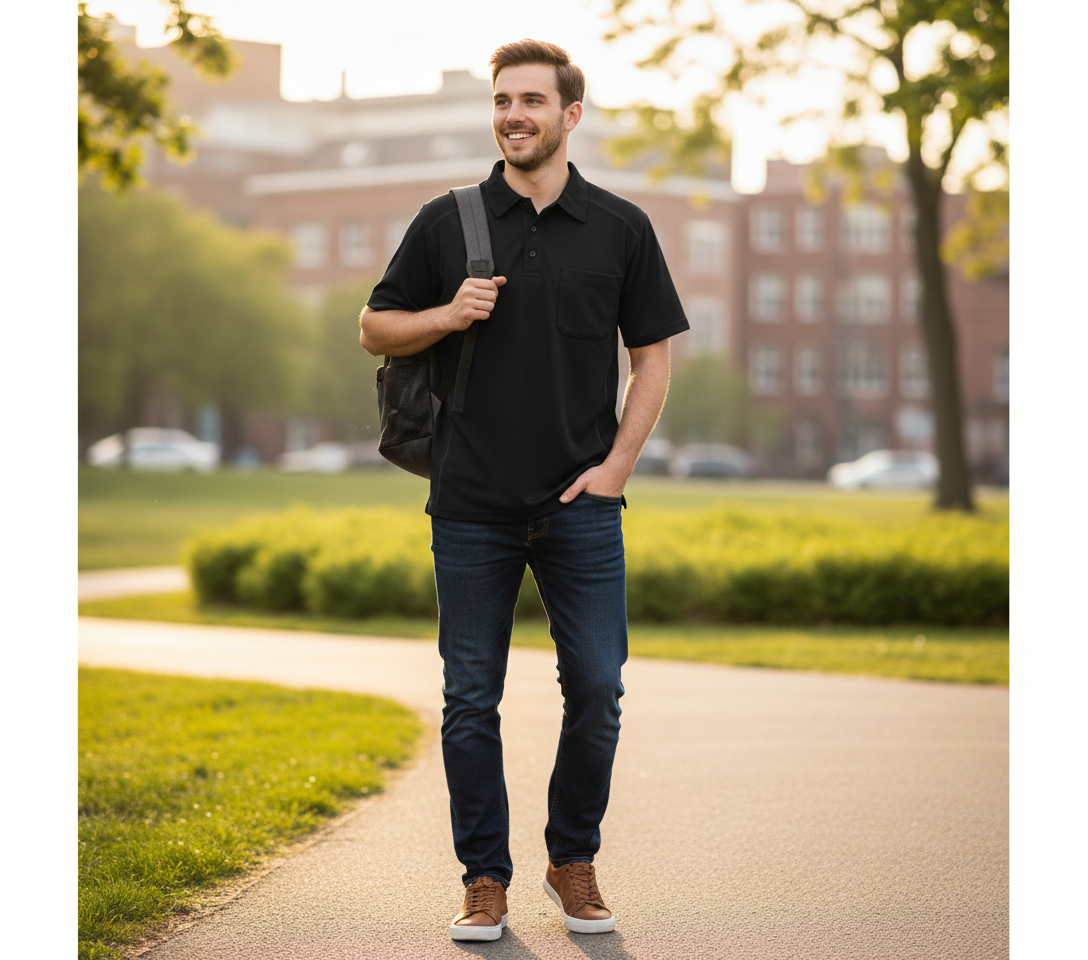 Moška Polo Majica B&c | Coolpower Pro Polo