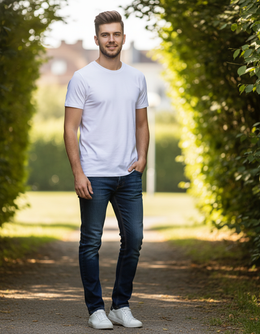 Muška organska majica - Neutral | O61001 - 1. dio