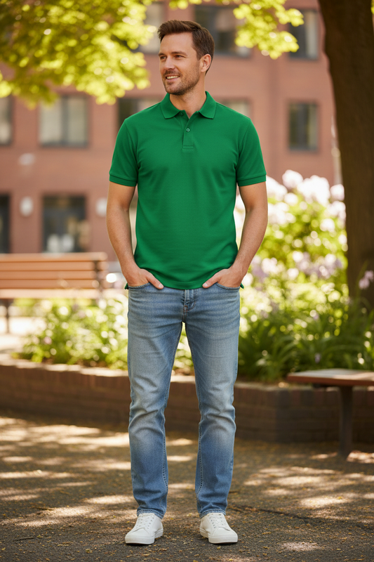 Muška polo majica kratkih rukava James &amp; Nicholson JN 70 - 3. dio