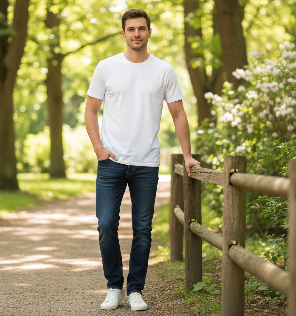 Moška Majica Kratek Rokav Promodoro  3099 (XS-6XL) - Del 1 - oblekanadom