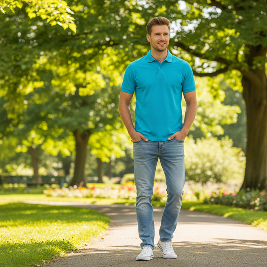 Muška polo majica kratkih rukava B&amp;C ID.001 - 2. dio