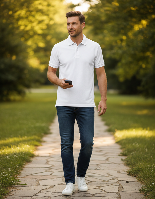 Herren-Poloshirt Kurzarm James & Nicholson JN 8010 – Teil 1