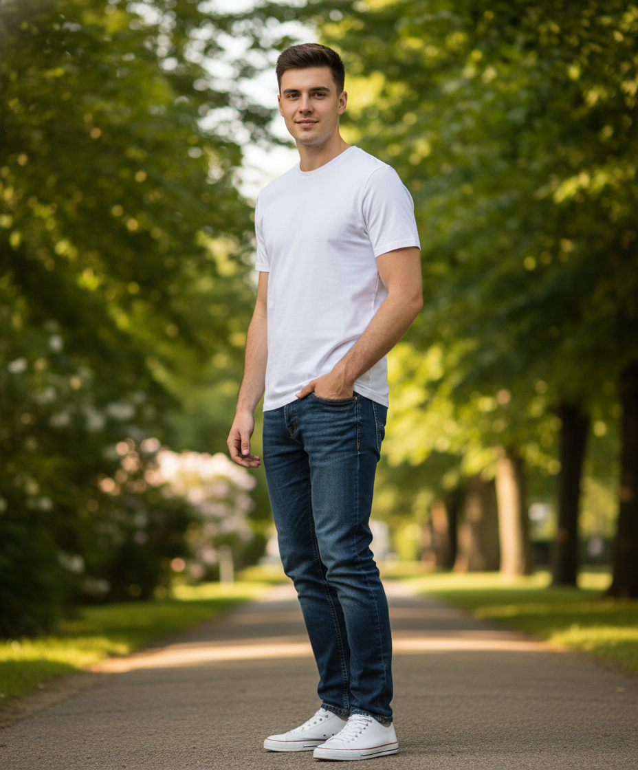 Men's short-sleeve SOL'S Imperial T-shirt in a casual style, featuring a classic fit and comfortable fabric.