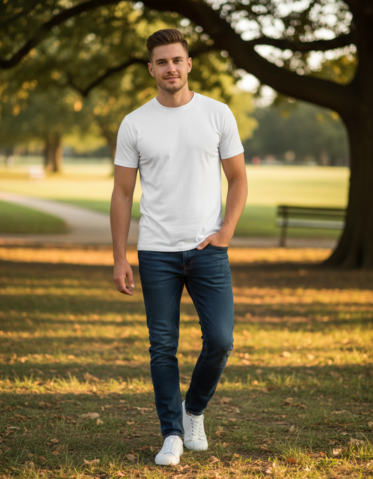 Muška majica kratkih rukava James &amp; Nicholson JN 358 - 1. dio