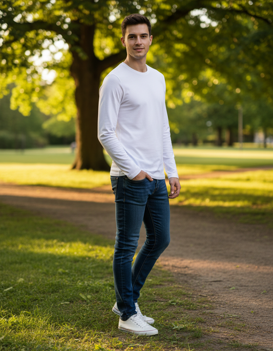 Herren-T-Shirt Langarm Kariban K359 – Teil 1