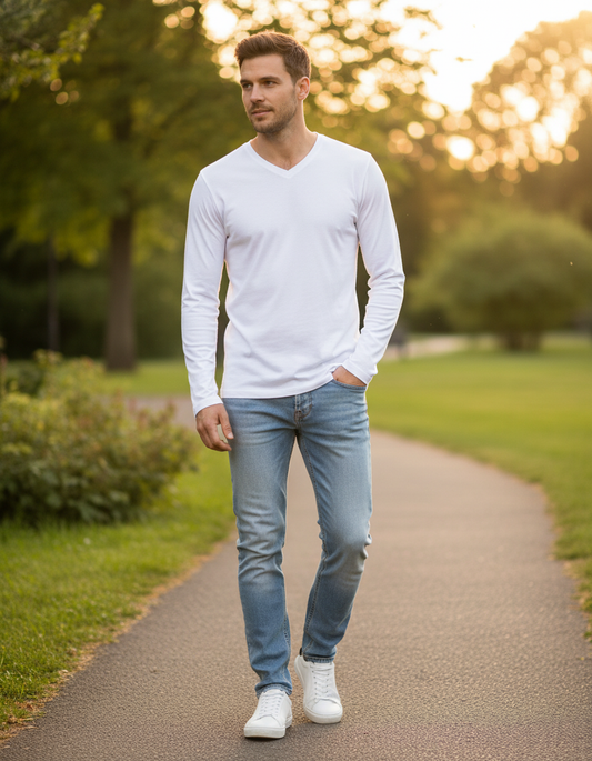 Herren T-Shirt Langarm Kariban K358 - Teil 1