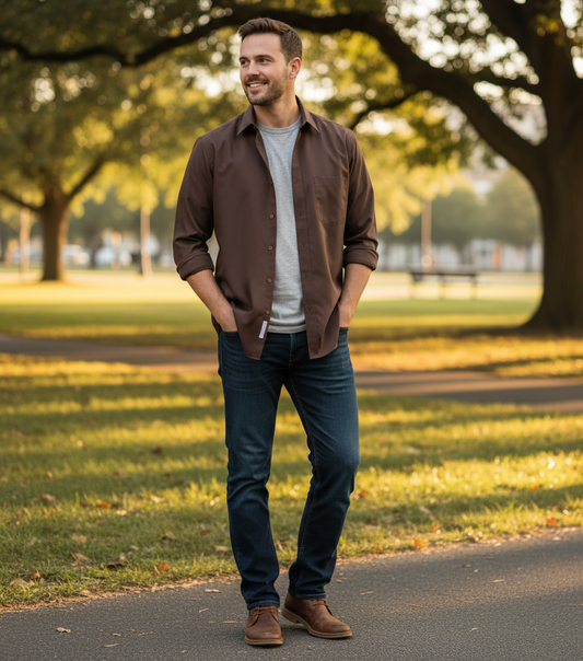 Herren Premier PR200 Langarmshirt – Farben 2