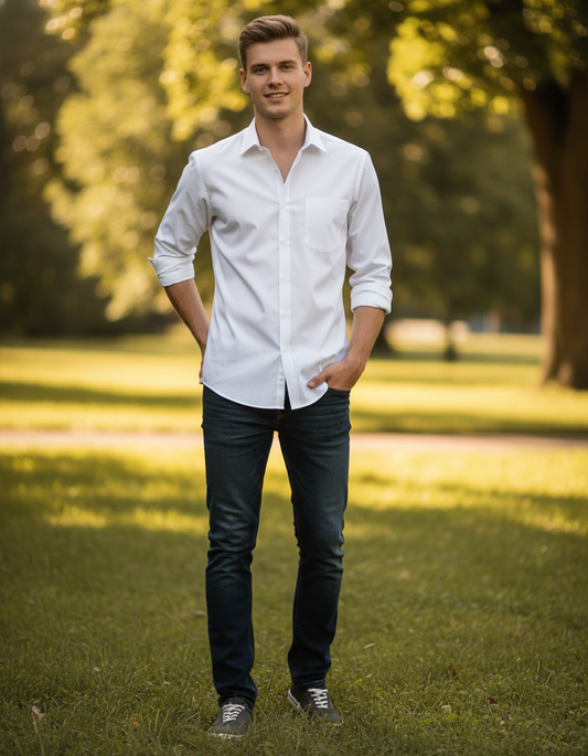 James & Nicholson JN 678 Herren-Langarmshirt – Teil 1