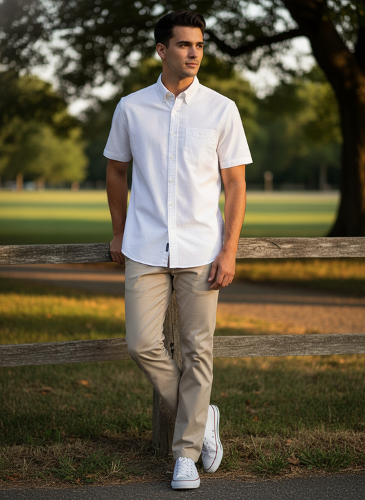 Kariban Herren Kurzarmhemd K551 – Teil 1