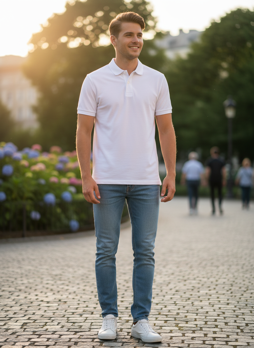 Moška Piqué polo majica "Superwash" - Kustom Kit | KK 403 - Del 1 - oblekanadom