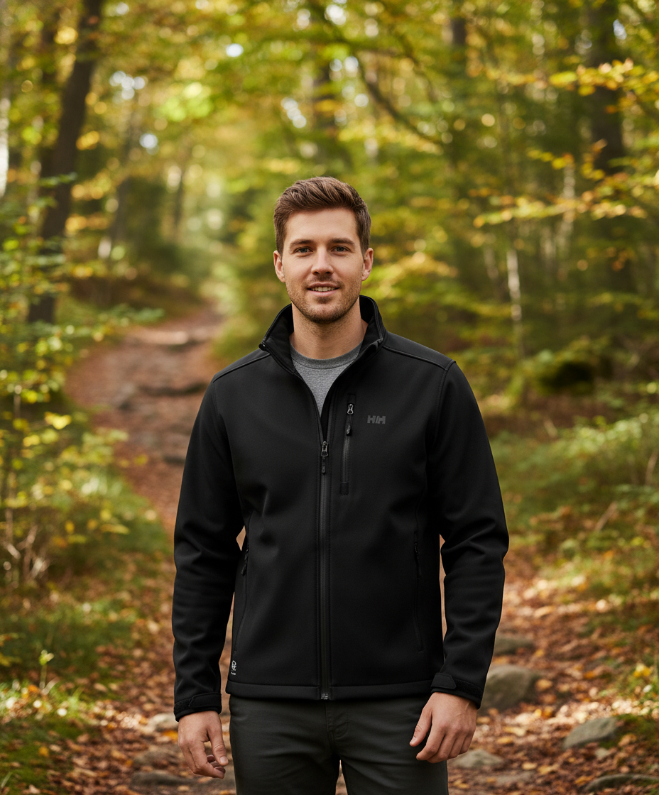 Moška Softshell jakna "Manchester" - Helly Hansen, 3-slojna zaščita - oblekanadom