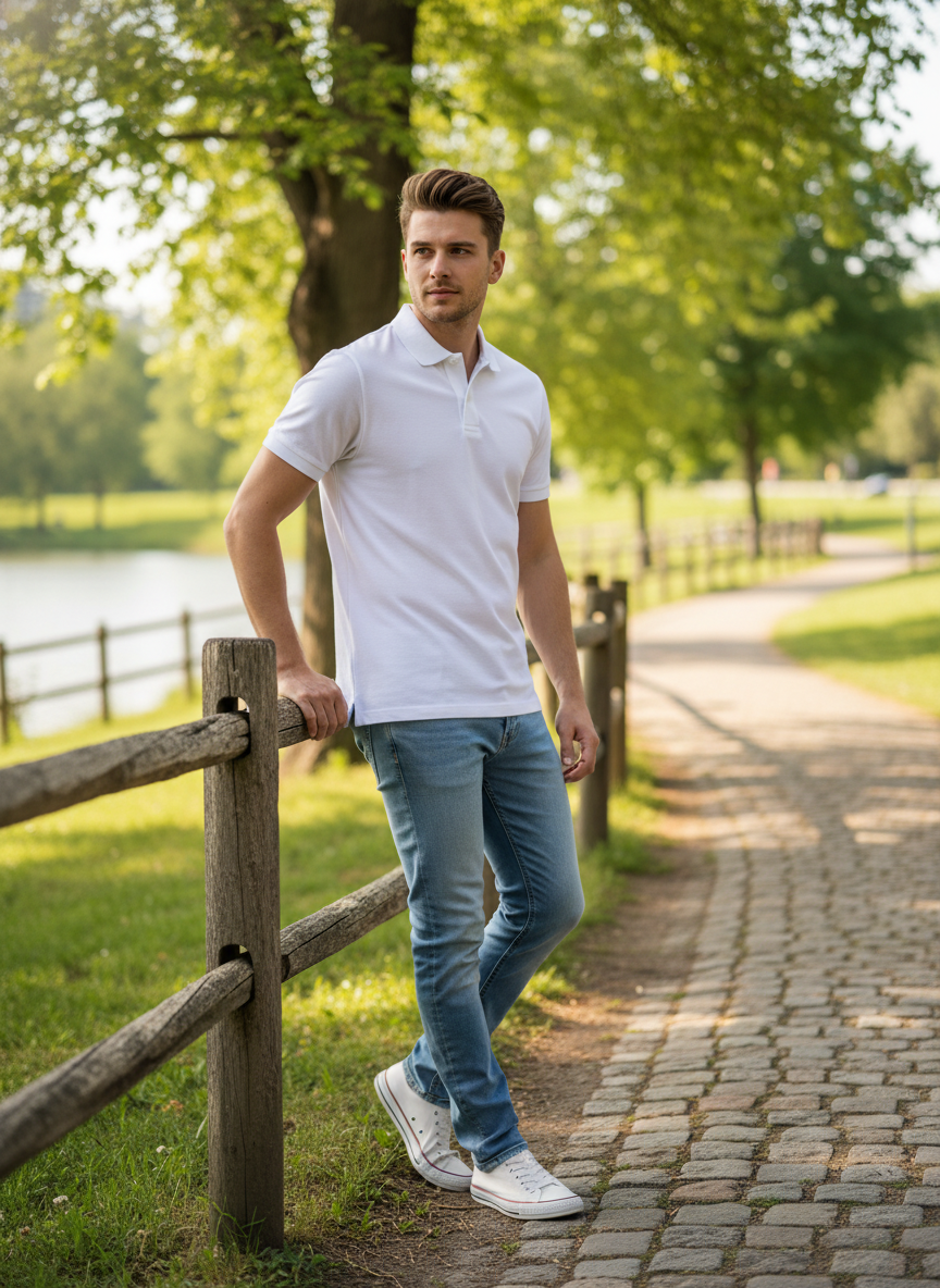 Moška polo majica Piqué "Cooltex Plus" - Kustom Kit | KK 444 - oblekanadom
