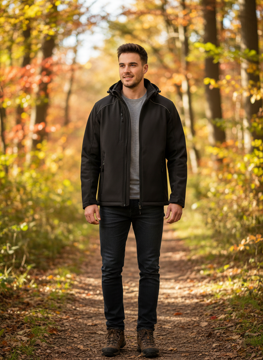 Moška softshell jakna za zimo - Promodoro | 7860 - oblekanadom