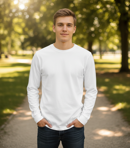 Premium-Langarm-T-Shirt für Herren - Promodoro | 4099