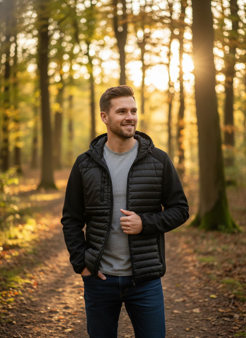 Moška softshell jakna s kapuco - Tee Jays | 9628 - oblekanadom