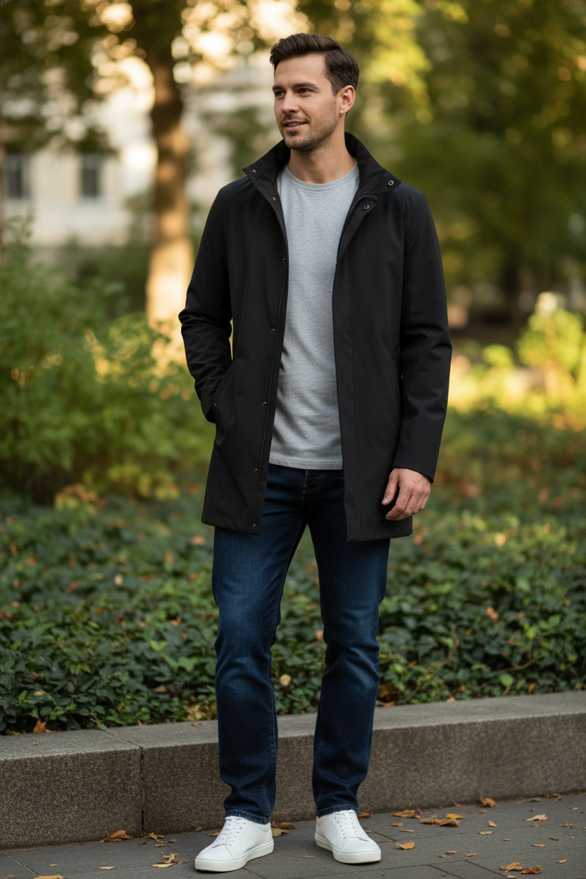 Moška parka Tee Jays 9608 - Elegantna zaščita pred mrazom - oblekanadom