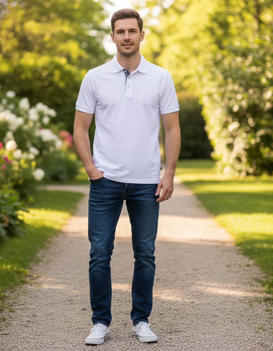 Moška Raglan Polo majica "HD" - Russell | 565M - oblekanadom