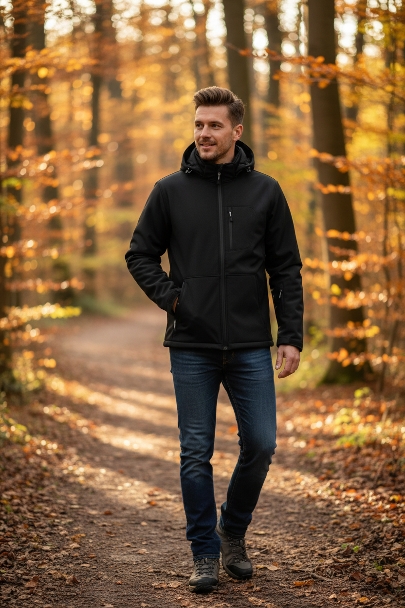 Moška zimska mehka jakna SOL'S Rock MenJackets - oblekanadom