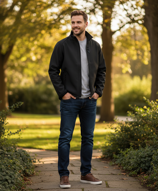 Weiche doppellagige Herrenjacke – R901M-Jacken