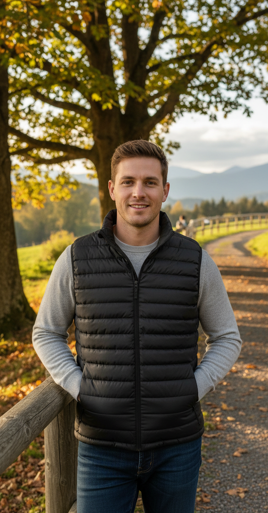 Moška Jakna Brez Rokavov Stedman  Padded Vest "Lux" Men - oblekanadom