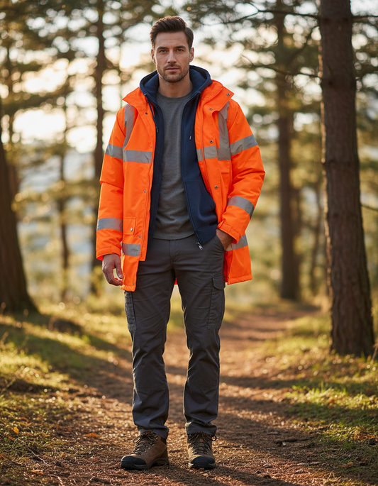 Reflektierende Herrenjacke Result R018X