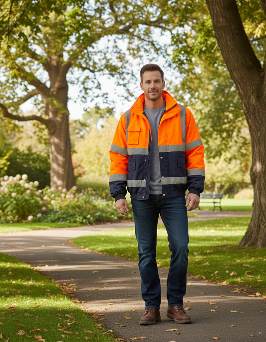 Herren Yoko Reflektierende Jacke HVP218