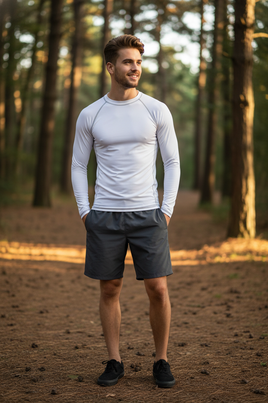 Herren T-Shirt Langarm Kariban ProAct PA4017