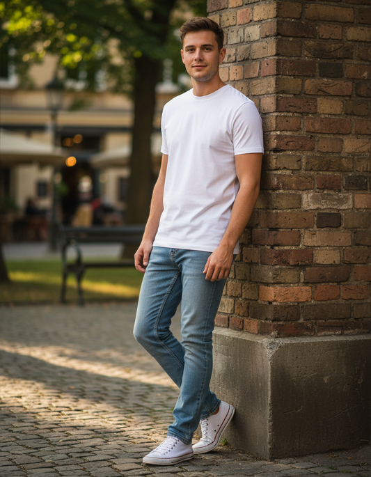 James & Nicholson JN 55 Kurzarm-T-Shirt für Herren