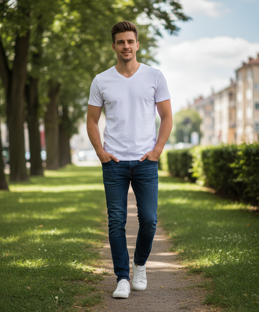 Herren T-Shirt Kurzarm Tee Jays 5004